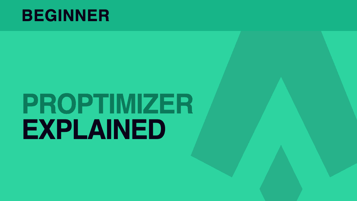 Sharp App Proptimizer