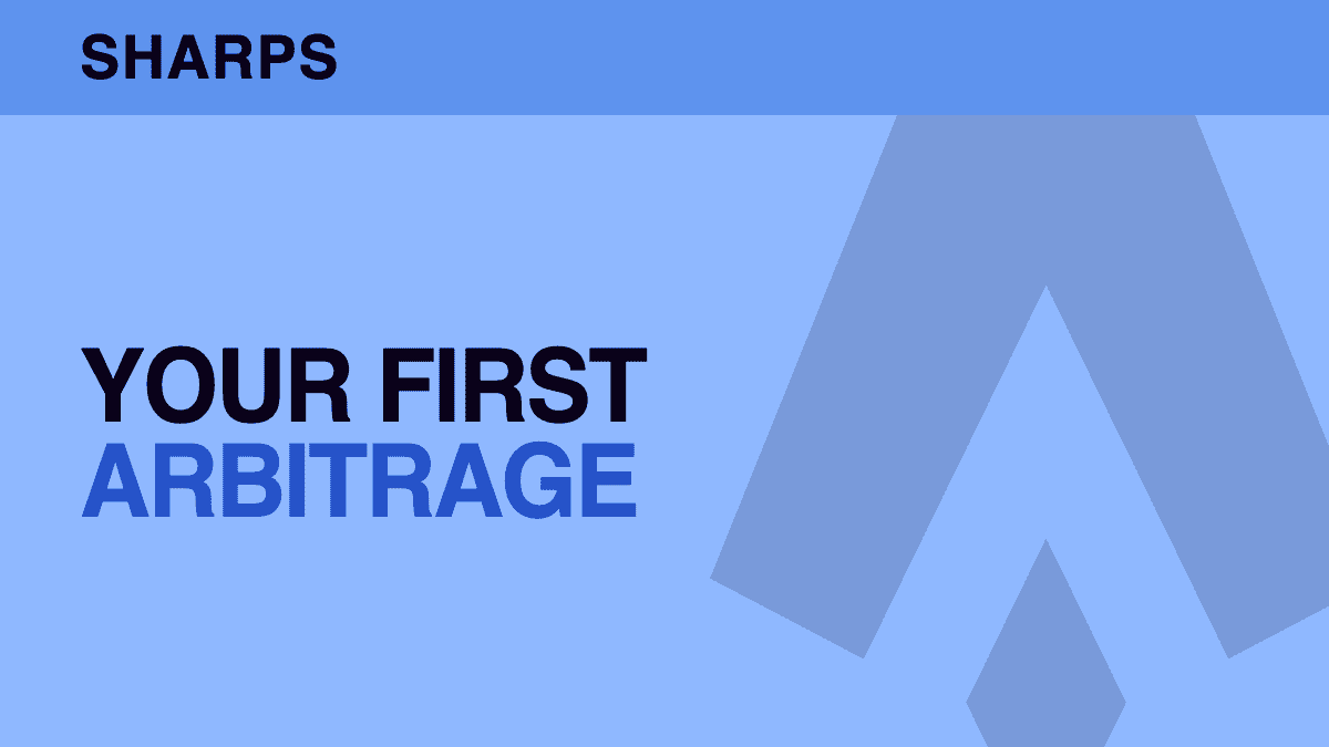 Arbitrage step-by-step — your first $10 arb