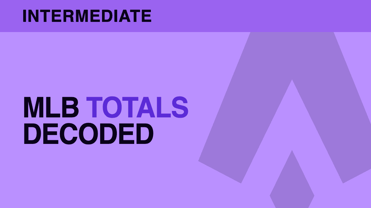 MLB totals — weather, pitcher splits, umpire effects